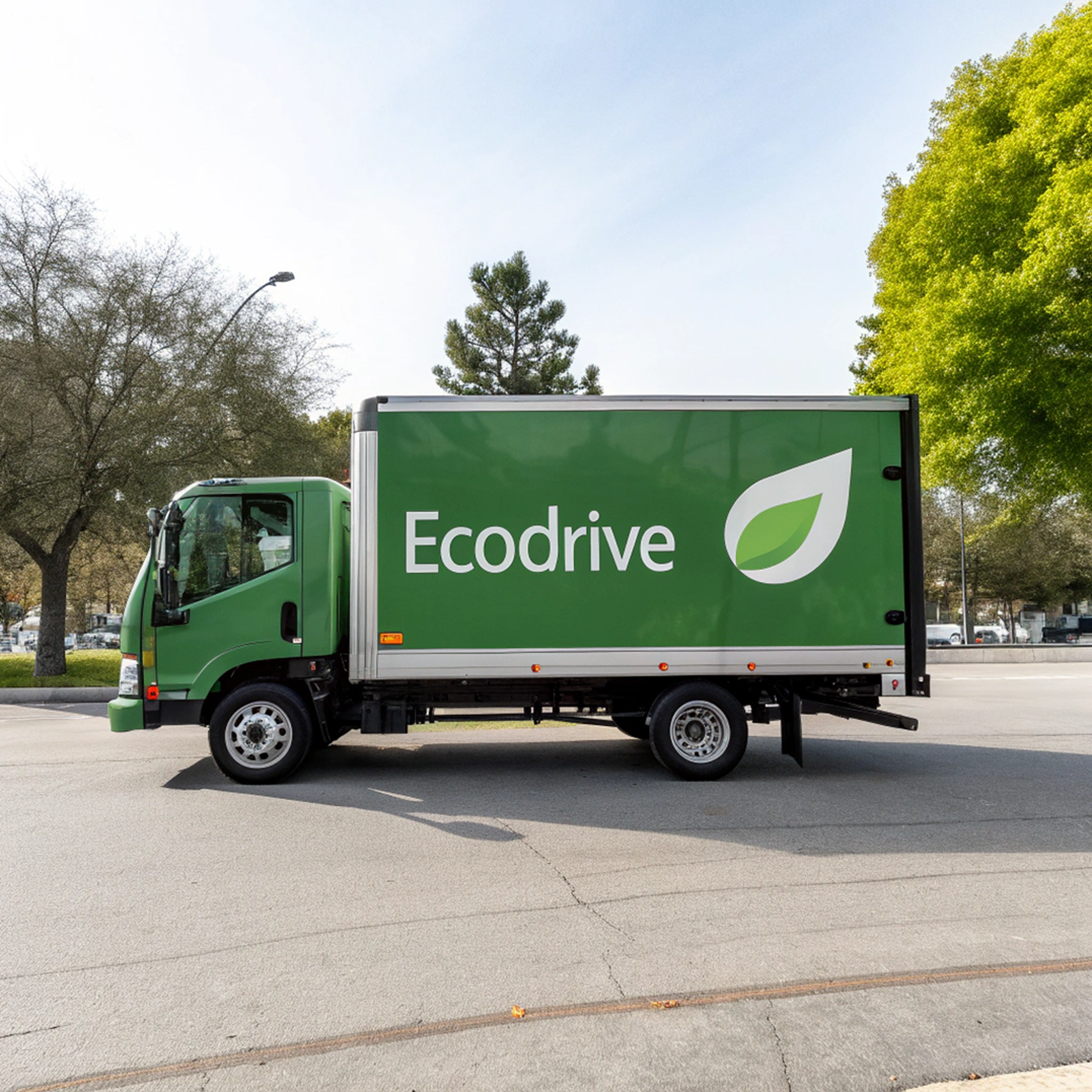 Carbon-neutral delivery truck